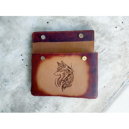 Tablet Case with Pyrography